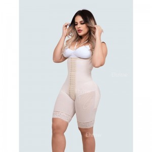 Ehrisw Women’s Bodysuit Open Bust Shapewear Full Body Shaper Fajas Reductoras Plus Size Waist Trainer Women’s Underwear Corset