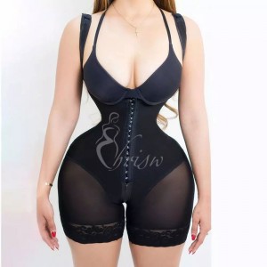 Ehrisw Fajas Colombianas Moldeadoras Shapewear Tummy Control for Women Butt Lifter with Zipper Crotch Faja Body Shaper