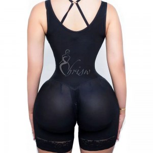 Ehrisw Fajas Colombianas Moldeadoras Shapewear Tummy Control for Women Butt Lifter with Zipper Crotch Faja Body Shaper