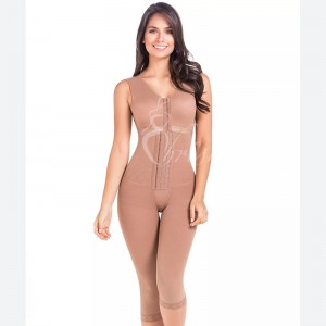 Ehrisw Fajas Colombianas Shapewear for Women Tummy Control Post Surgery Full Body Shaper Butt Lifter with Zipper Crotch