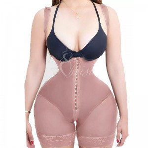 Ehrisw Fajas Colombianas Moldeadoras Shapewear Tummy Control for Women Butt Lifter with Zipper Crotch Faja Body Shaper