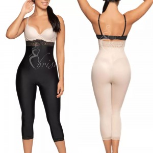 Ehrisw Plus Size Shapewear Tummy Control Leggings for Women High Waisted Compression Corset Waist Trainer Pants Body Shaper