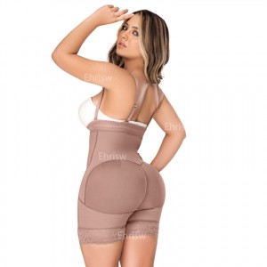 Ehrisw Fajas Colombianas Shapewear for Women Seamless Firm Triple Control Plus Size Tummy Control Butt Lifter