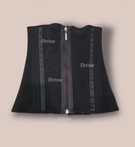 Ehrisw Waist Trainer for Women Workout Waist Cincher Zipper Tummy Control Corset Shapewear Body Shaper