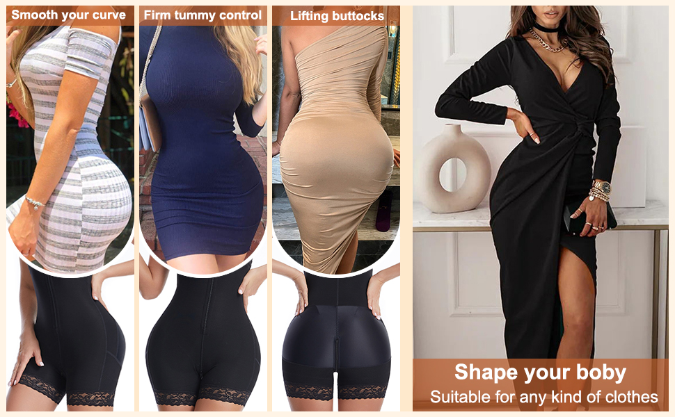 Shapewear for Women Tummy Control Body Shaper Butt Lifter