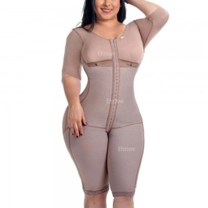 Ehrisw Shapewear for Women Tummy Control Compression Bodysuit Waist Trainer Fajas Colombianas Full Body Shaper Jumpsuit