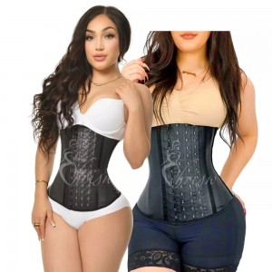 Ehrisw Fajas Colombianas Reductoras Y Moldeadoras para Mujer Underbust Waist Cincher Sport Girdle Hourglass Body Shaper