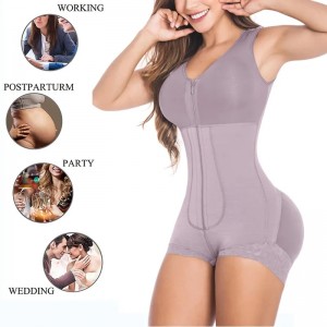 Cinta Modeladora Feminina Shapewear Women Underwear Postpartum Tummy Control Shaper Slimming Fajas Skims Colombianas With Zipper