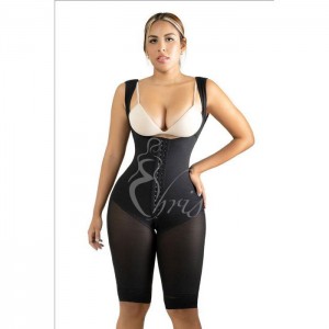 Ehrisw Fajas Colombianas Moldeadoras Shapewear Tummy Control for Women Butt Lifter with Zipper Crotch Faja Body Shaper