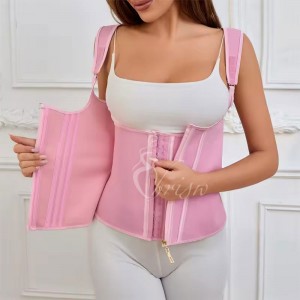 Ehrisw Waist Trainer for Women, Tummy Control Sports Girdle, Workout Body Shaper with Adjustable Shoulder Strap