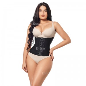 Ehrisw Waist Trainer for Women Corset Cincher Body Shaper Girdle Trimmer with Steel Bones Extender