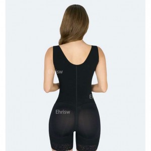 Ehrisw Fajas Colombianas Shapewear for Women Open Bust Bodysuit Butt Lifter Body Shaper Tummy Control Shapewear