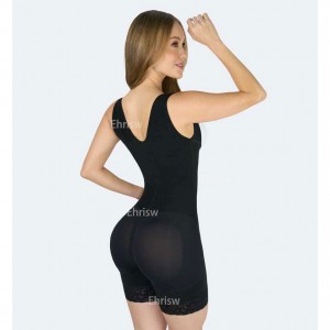 Ehrisw Fajas Colombianas Shapewear for Women Open Bust Bodysuit Butt Lifter Body Shaper Tummy Control Shapewear