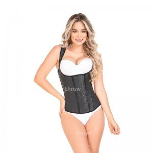 Ehrisw Waist Trainer for Women Latex Underbust Waist Cincher Corset Sport Girdle Hourglass Body Shaper