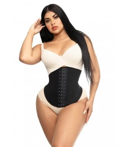 Short Torso Waist Trainer Corset for Tummy Control Underbust Sports Workout Hourglass Body Shaper