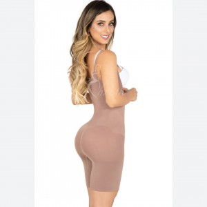 Ehrisw Shapewear Bodysuit Tummy Control Faja Seamless Sculpting Butt Lifter Body Shaper for Women