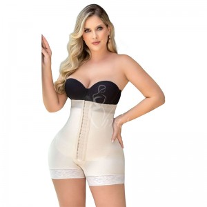 Ehrisw Strapless Shapewear Tummy Control Fajas Colombianas Moldeadoras Butt Lifting for Women Faja Shorts