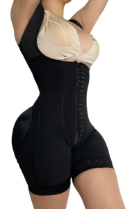 WIDE STRAP PEACHY DOLL FAJA (BLACK)