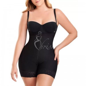 Ehrisw Fajas Colombianas Shapewear for Women Tummy Control Plus Size Postpartum Body Shaper Butt Lifting Bodysuit