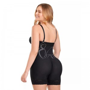 Ehrisw Fajas Colombianas Shapewear for Women Tummy Control Plus Size Postpartum Body Shaper Butt Lifting Bodysuit