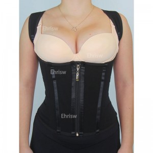 Ehrisw Waist Trainer for Women Corset Vest Body Shaper Cincher Trimmer Tank Top Sport Girdle with Steel Bones