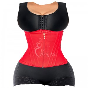 Ehrisw Waist Trainer for Women Tummy Control Workout Waist Cincher Corset Shapewear Body Shaper with Zipper Hook