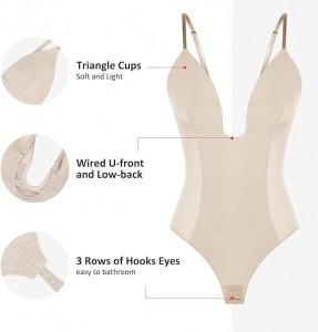 Ehrisw Thong Shapewear Bodysuit for Women