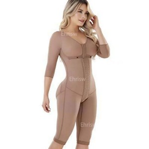 Ehrisw Shapewear for Women Tummy Control Compression Bodysuit Waist Trainer Fajas Colombianas Full Body Shaper Jumpsuit