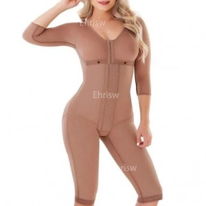 Ehrisw Shapewear for Women Tummy Control Compression Bodysuit Waist Trainer Fajas Colombianas Full Body Shaper Jumpsuit