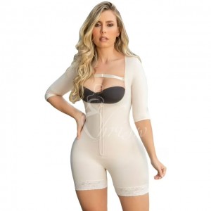 Ehrisw Shapewear for Women Tummy Control Compression Bodysuit Waist Trainer Fajas Colombianas Full Body Shaper Jumpsuit