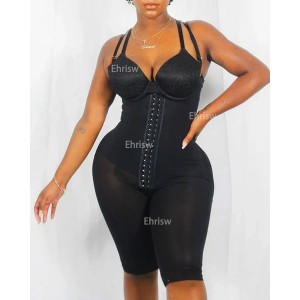 Ehrisw Fajas Colombianas Shapewear for Women Tummy Control Compression Garment Waist Trainer Bodysuit Full Girdles