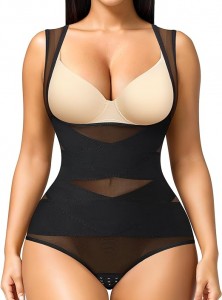 Ehrisw Body Shaper for Women Tummy Control Shapewear Bodysuit Seamless Faja Colombian Butt Lifter Waist Trainer Girdles