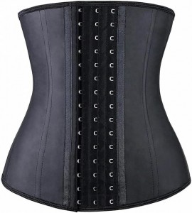 Ehrisw  Waist Trainer for Women Latex Underbust Waist Cincher Corset Sport Girdle Hourglass Body Shaper