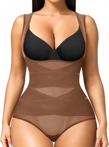 Ehrisw Body Shaper for Women Tummy Control Shapewear Bodysuit Seamless Faja Colombian Butt Lifter Waist Trainer Girdles