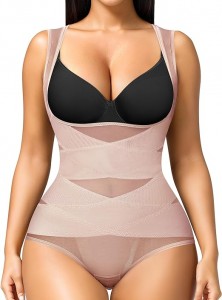 Ehrisw Body Shaper for Women Tummy Control Shapewear Bodysuit Seamless Faja Colombian Butt Lifter Waist Trainer Girdles