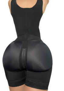 WIDE STRAP PEACHY DOLL FAJA (BLACK)