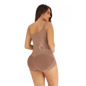 Ehrisw Shapewear for Women Tummy Control Fajas Colombianas Body Shaper Butt Lifter Compression Garment Open Bust Bodysuit