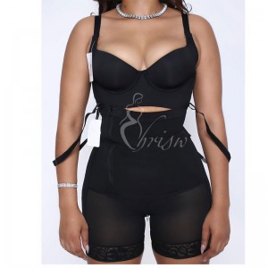 Ehrisw Tummy Control Shapewear Colombianas Side Zipper Body Shaper Plus Size Postpartum Bodysuit With Butt Lift