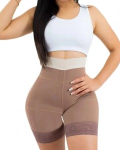 Ehrisw Daily Life Use Double Pressure Shaping Shorts Slimming Fajas Lace Body Shaper Girdle