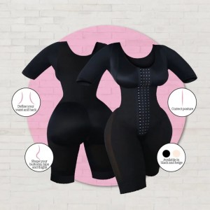 Full Body Shaper Long Sleeve Women High Compression Shapewear Tummy Control Cincher Postpartum Underwear Fajas Colombianas Skims