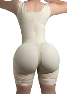 WIDE STRAP PEACHY DOLL FAJA (BEIGE)