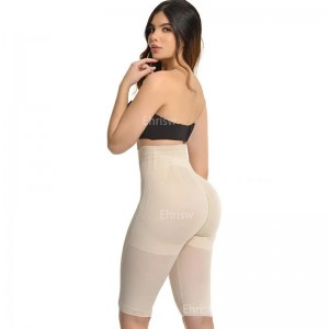 Fajas Compression Shapewear Open Bust Tummy Control with Zipper