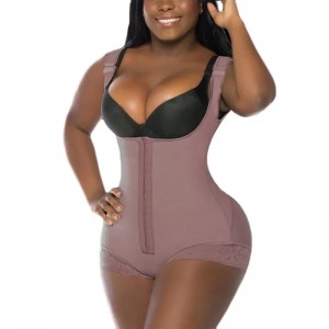 Fajas Colombianas Post Surgery Women’s Shapewear Adjustable Shoulder Strap With Strong Compression Slimming Bodysuit Plus Size