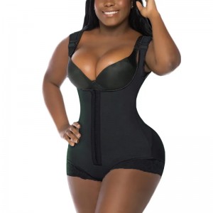 Fajas Colombianas Post Surgery Women’s Shapewear Adjustable Shoulder Strap With Strong Compression Slimming Bodysuit Plus Size