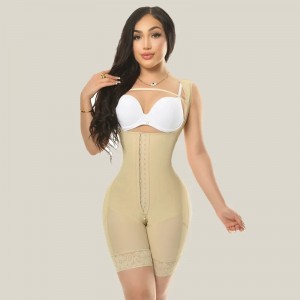 Fajas Colombianas Body Shaper High Compression Waist Trainer Flatten Abdomen Shapewear Post Liposuction Slimming Shapewear Skims