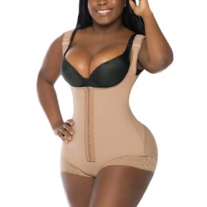 Fajas Colombianas Post Surgery Women’s Shapewear Adjustable Shoulder Strap With Strong Compression Slimming Bodysuit Plus Size