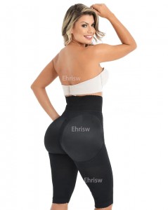 Fajas Compression Shapewear Busto aperto Controllo della pancia con cerniera