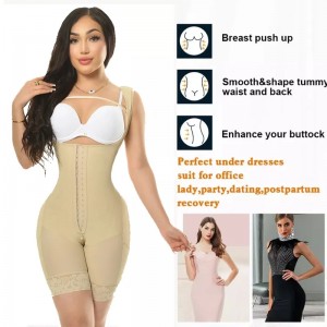 Fajas Colombianas Body Shaper High Compression Waist Trainer Flatten Abdomen Shapewear Post Liposuction Slimming Shapewear Skims