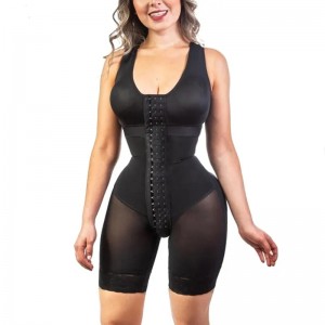 Fajas Colombianas Women Corset Open Crotch Shaper Body Abdomen Control Bodysuit Underwear Postpartum Shapewear Waist Trainer