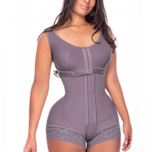 Fajas Colombianas Reductive Shapewear Women’s Compression Powernet Tummy Belly Control Corset With Cinta Modeladora Body Shaper